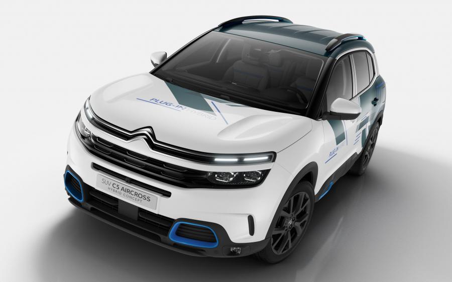 Citroen C5 Aircross SUV Hybrid Concept '2018